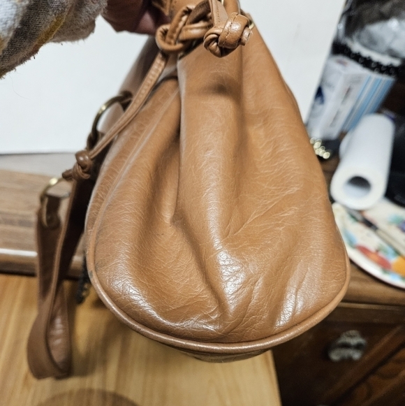 Aldo Caramel Synethetic Satchel Bag - Picture 8 of 15